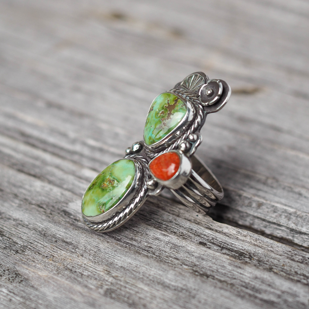 prickly pear ring #2 | sz 6.5