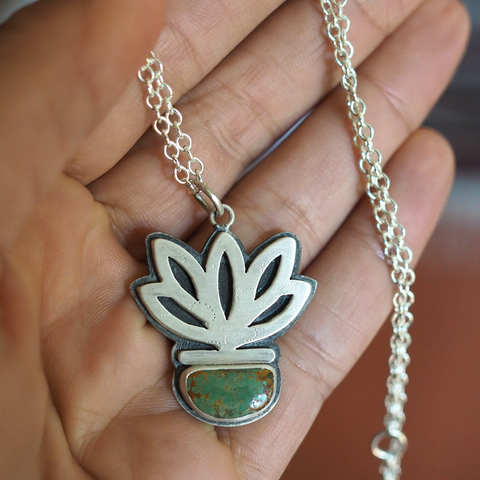 plant friend necklace #2