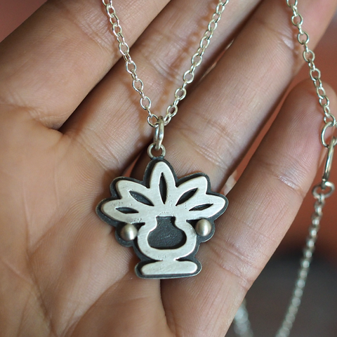 plant friend necklace #3