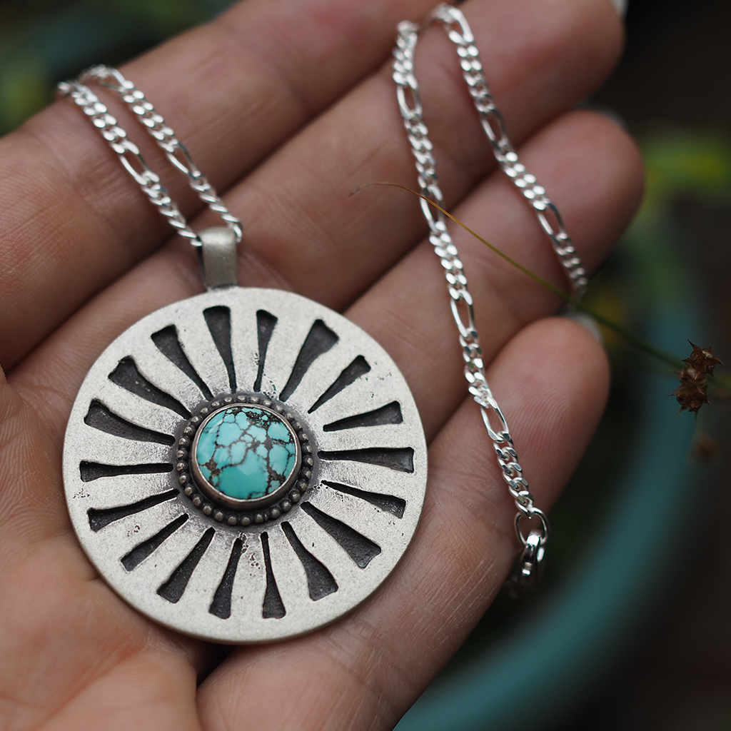 sand hill turquoise medallion