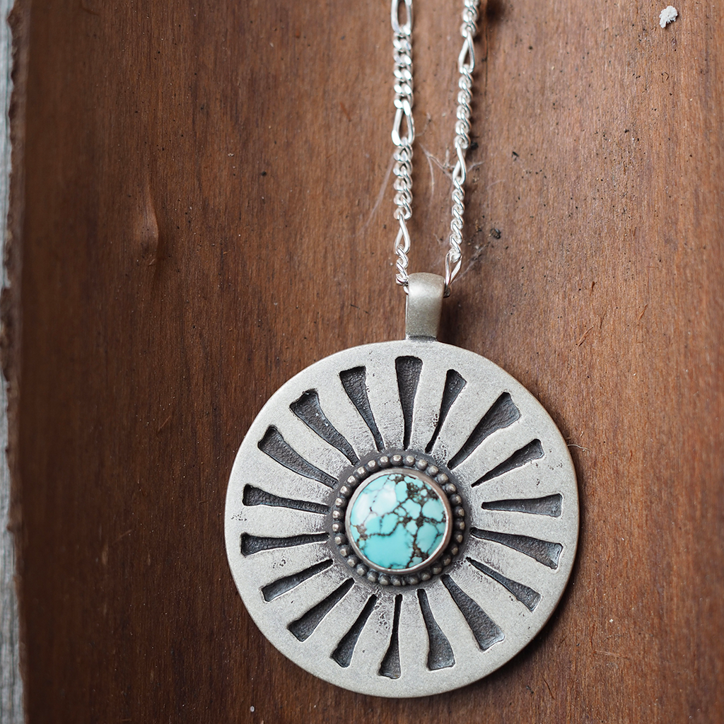 sand hill turquoise medallion