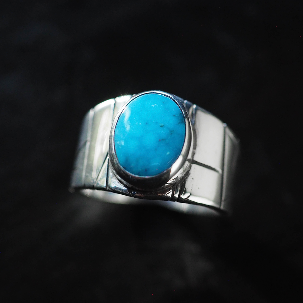 ithaca peak turquoise ring | sz 7