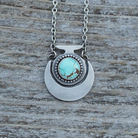vessel necklace #1 | turquoise